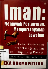 Image of Iman Menjawab Pertanyaan, Mempertanyakan Jawaban
