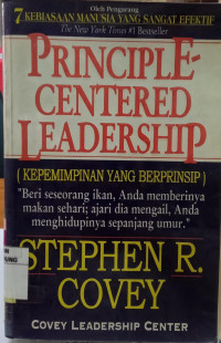 Image of Principle Centered Leadership