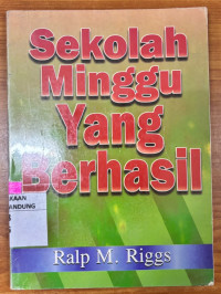 Image of Sekolah Minggu Yang Berhasil
